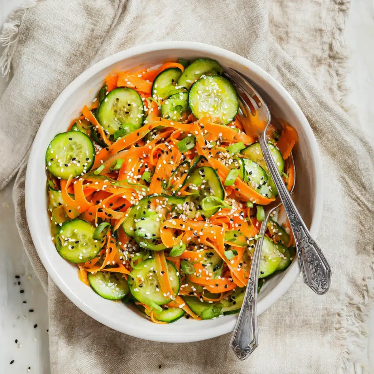 cucumber carrot salad