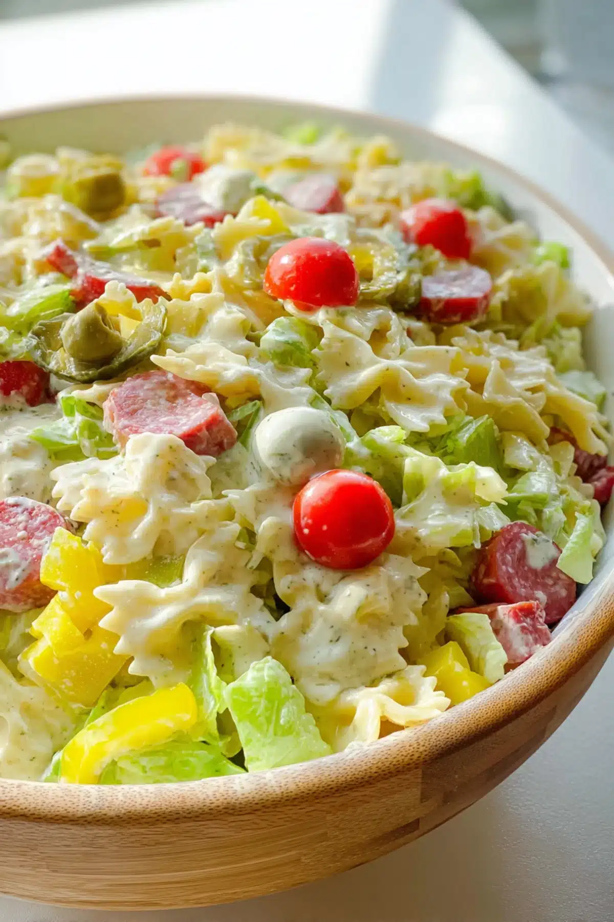grinder pasta salad