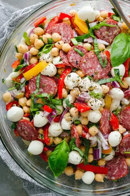 Italian Dense Bean Salad