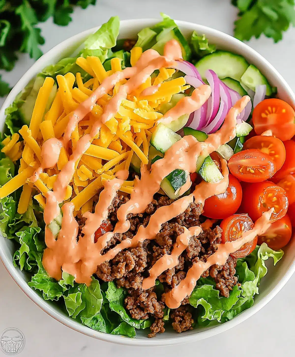 Big Mac Salad Recipe
