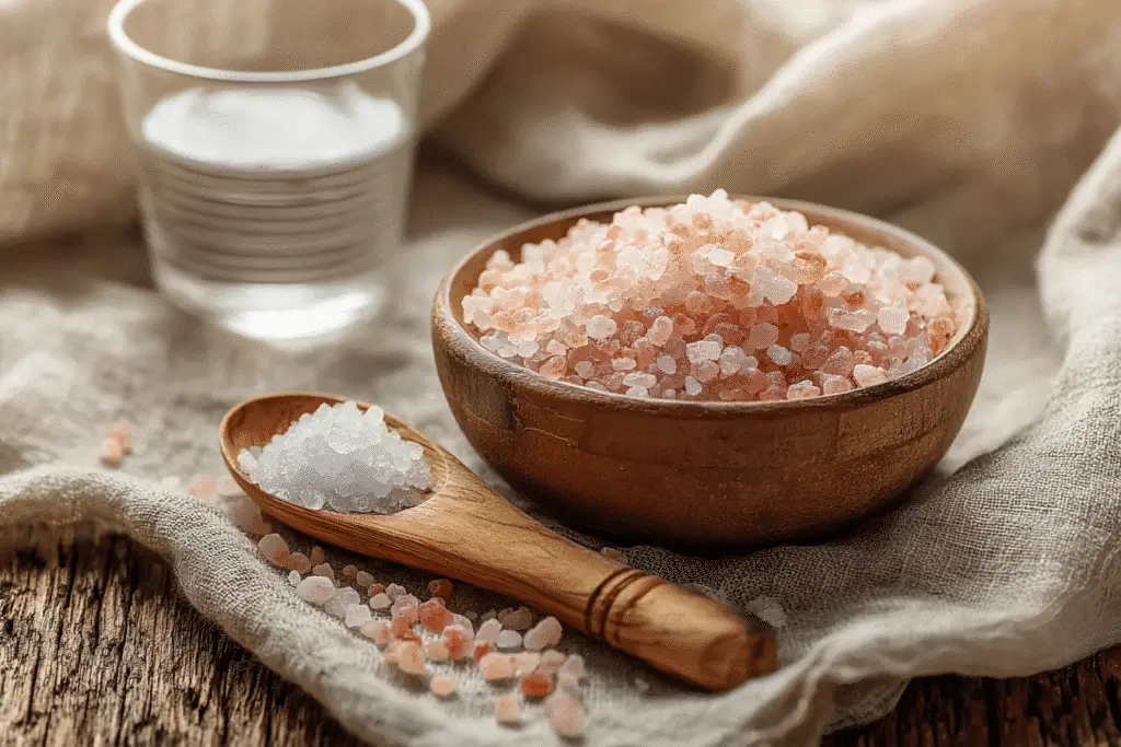 japanese pink salt recipe with baking soda