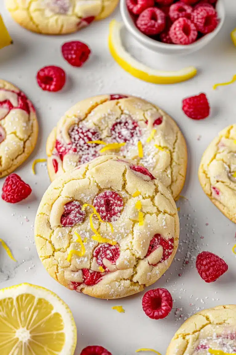 Raspberry Lemonade Cookies