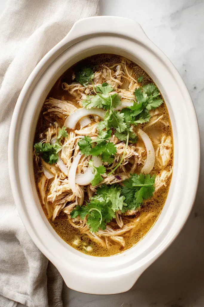 Crockpot Chicken Pho