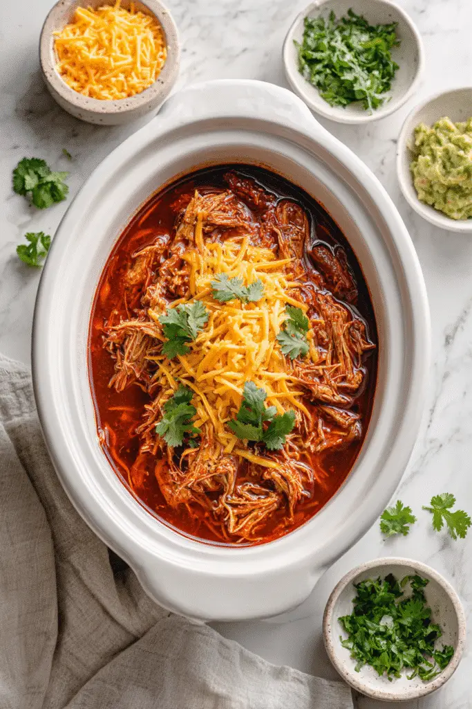 Crockpot Chicken Tacos