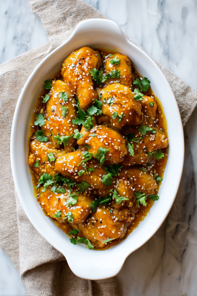 Crockpot Orange Chicken