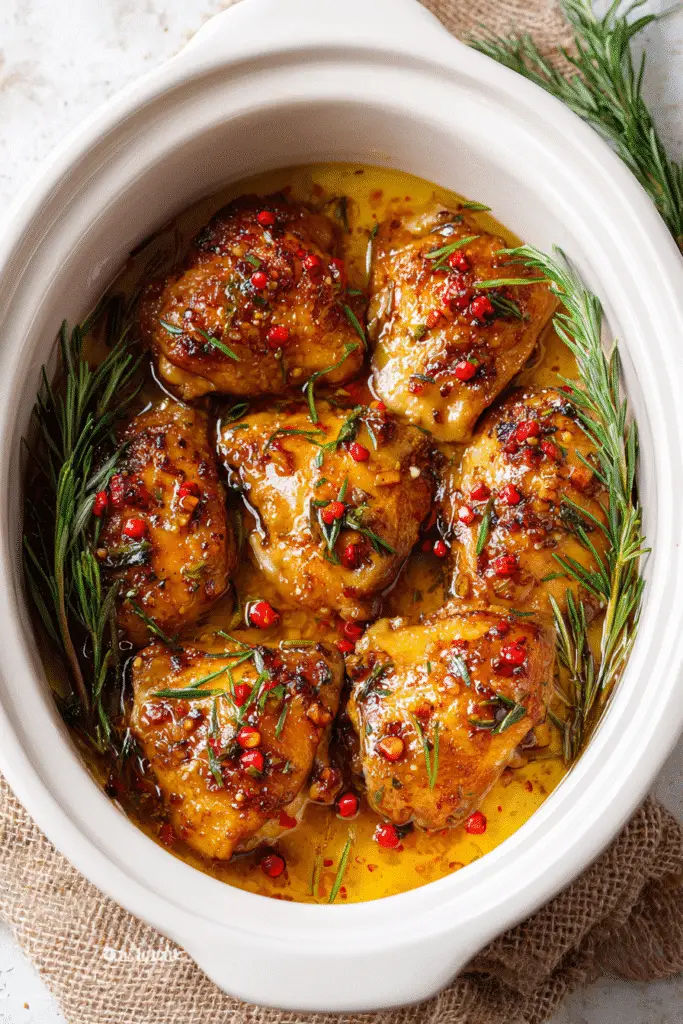 Crockpot Honey Garlic Chicken