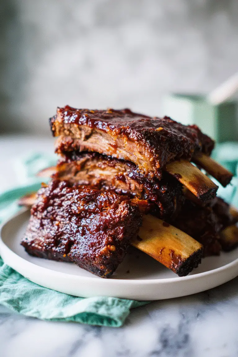 Grilled Beef Ribs