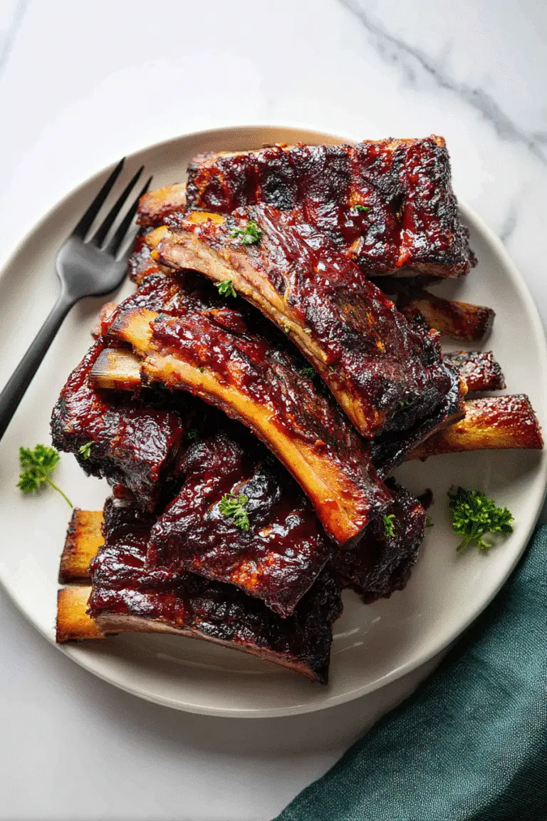 Grilled Beef Ribs