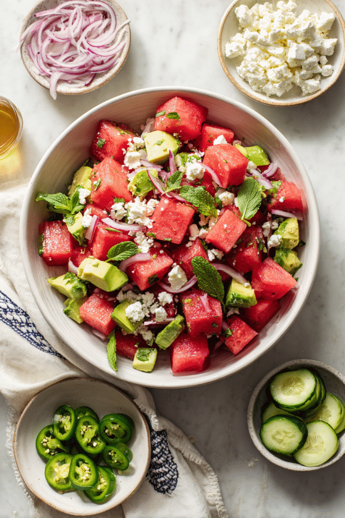 Watermelon Feta Salad