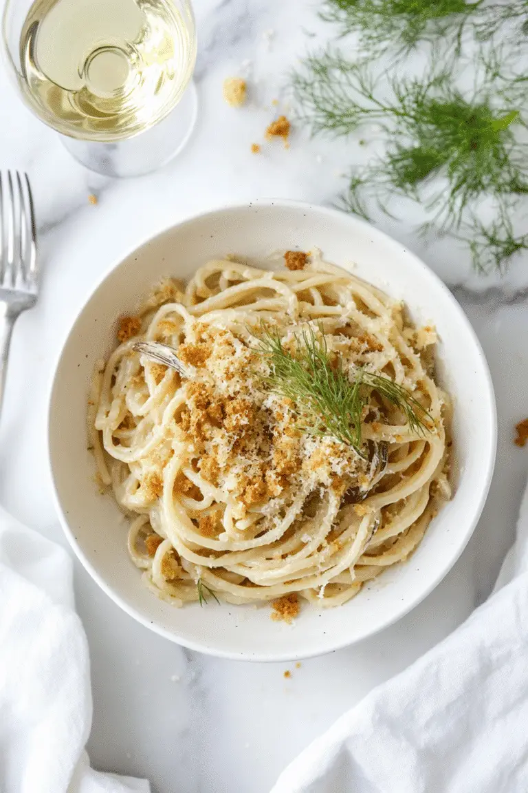Sicilian Sardine Pasta