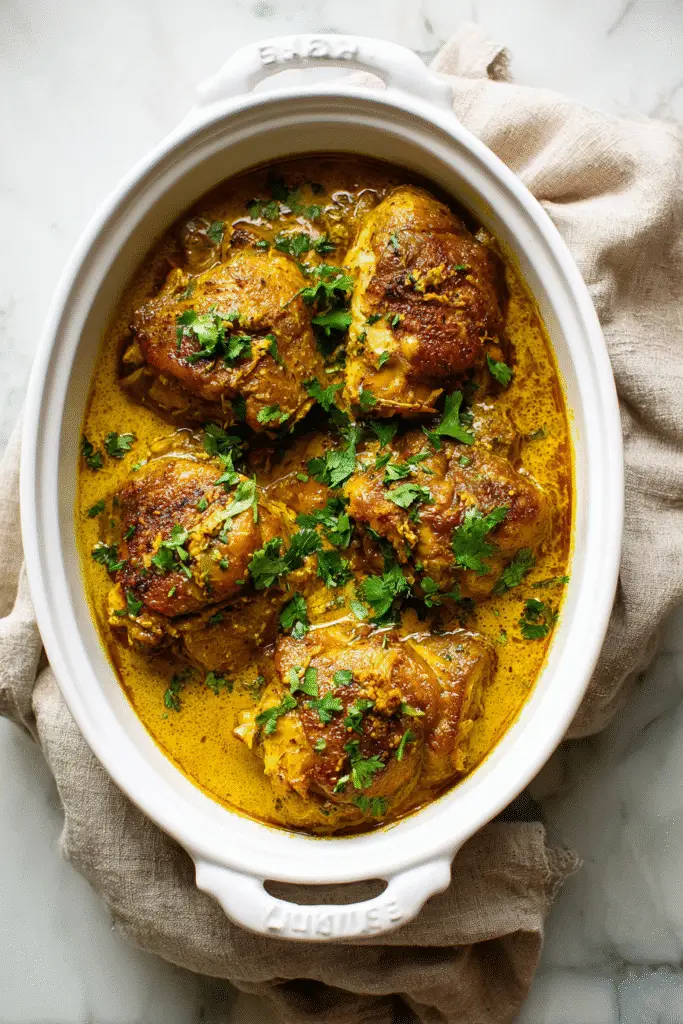 Slow Cooker Chicken Curry