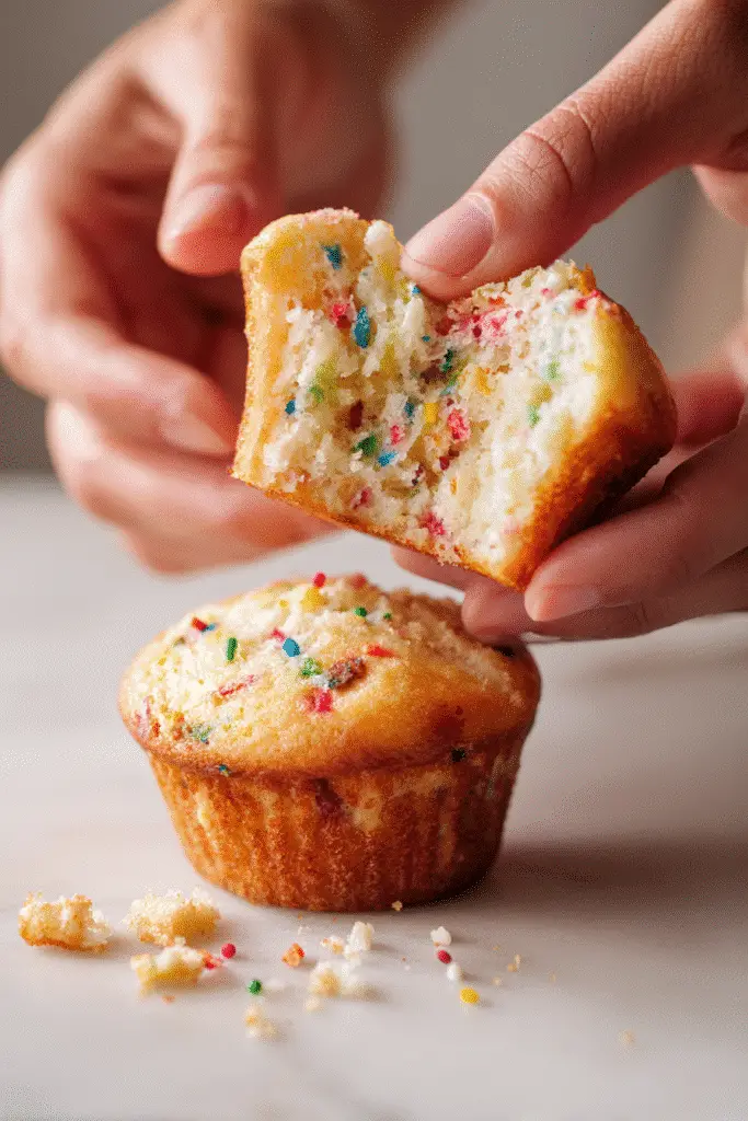 Mini Funfetti Muffins
