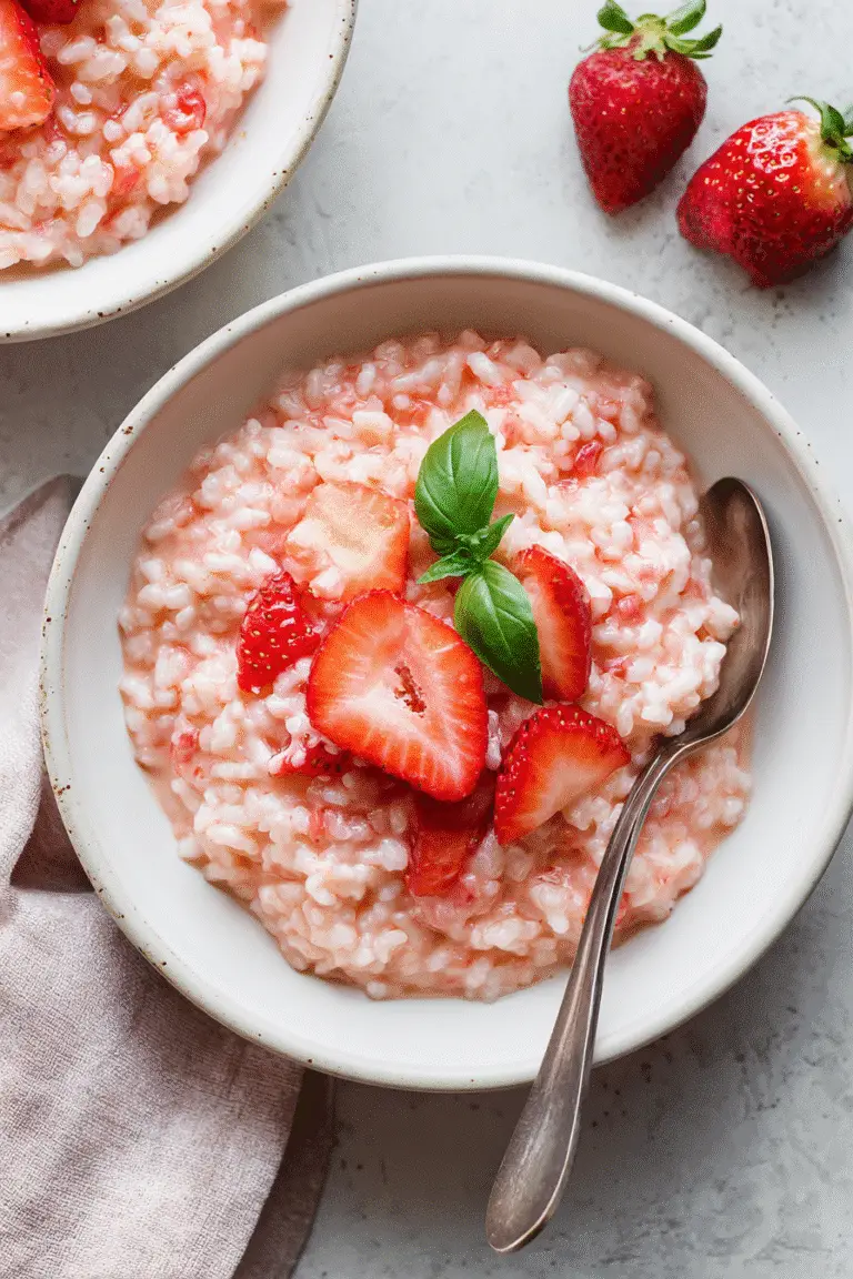 Strawberry Risotto