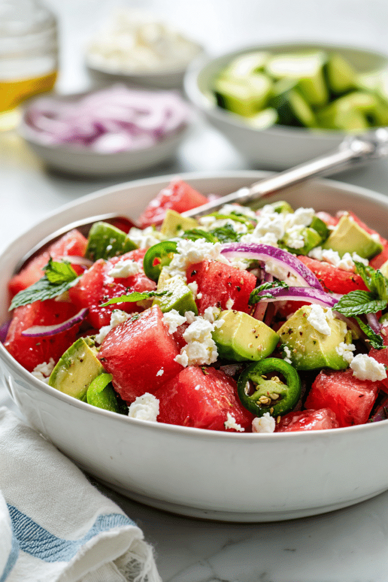 Watermelon Feta Salad